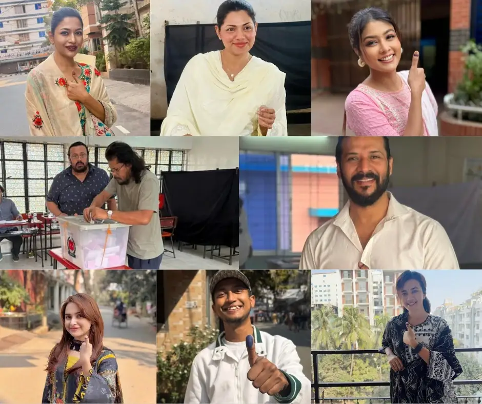 গণতন্ত্রের উৎসবে মেতে উঠেছেন তারকারাও!শেষমেশ কি বলছেন তারা?